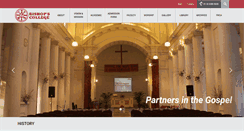 Desktop Screenshot of bishopscollege.ac.in